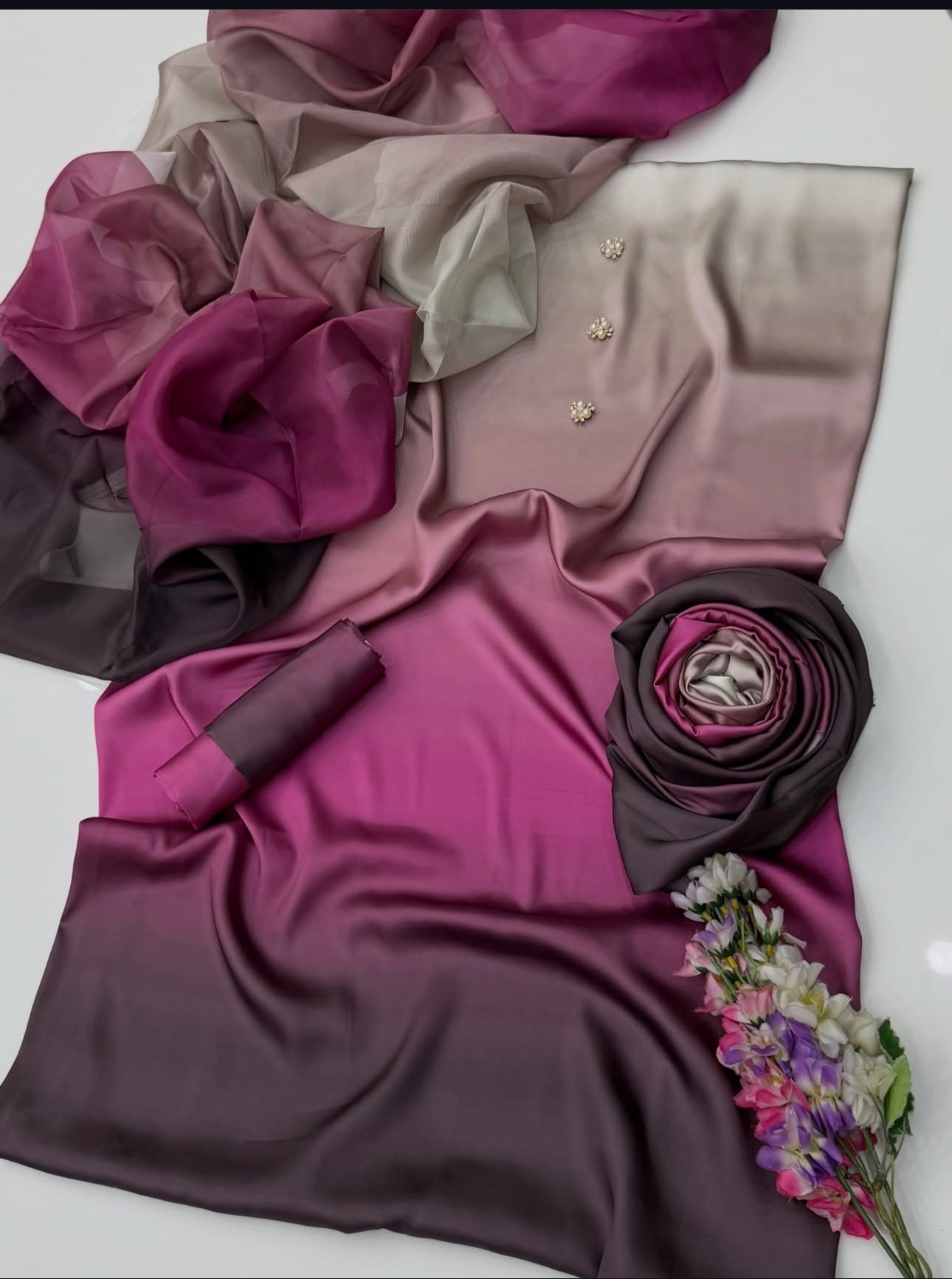 Digital Printed Silk 3pc