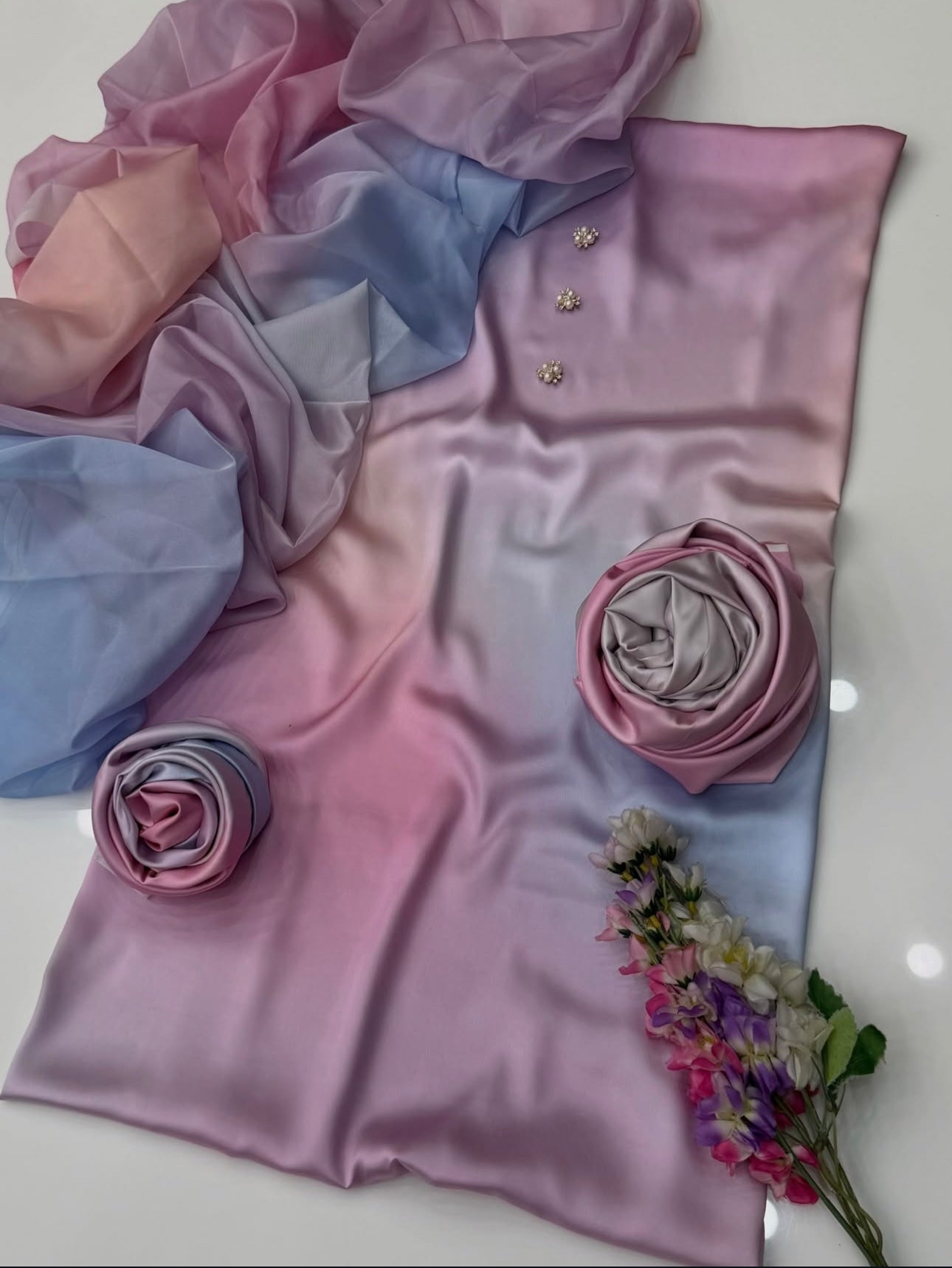 Digital Printed Silk 3pc