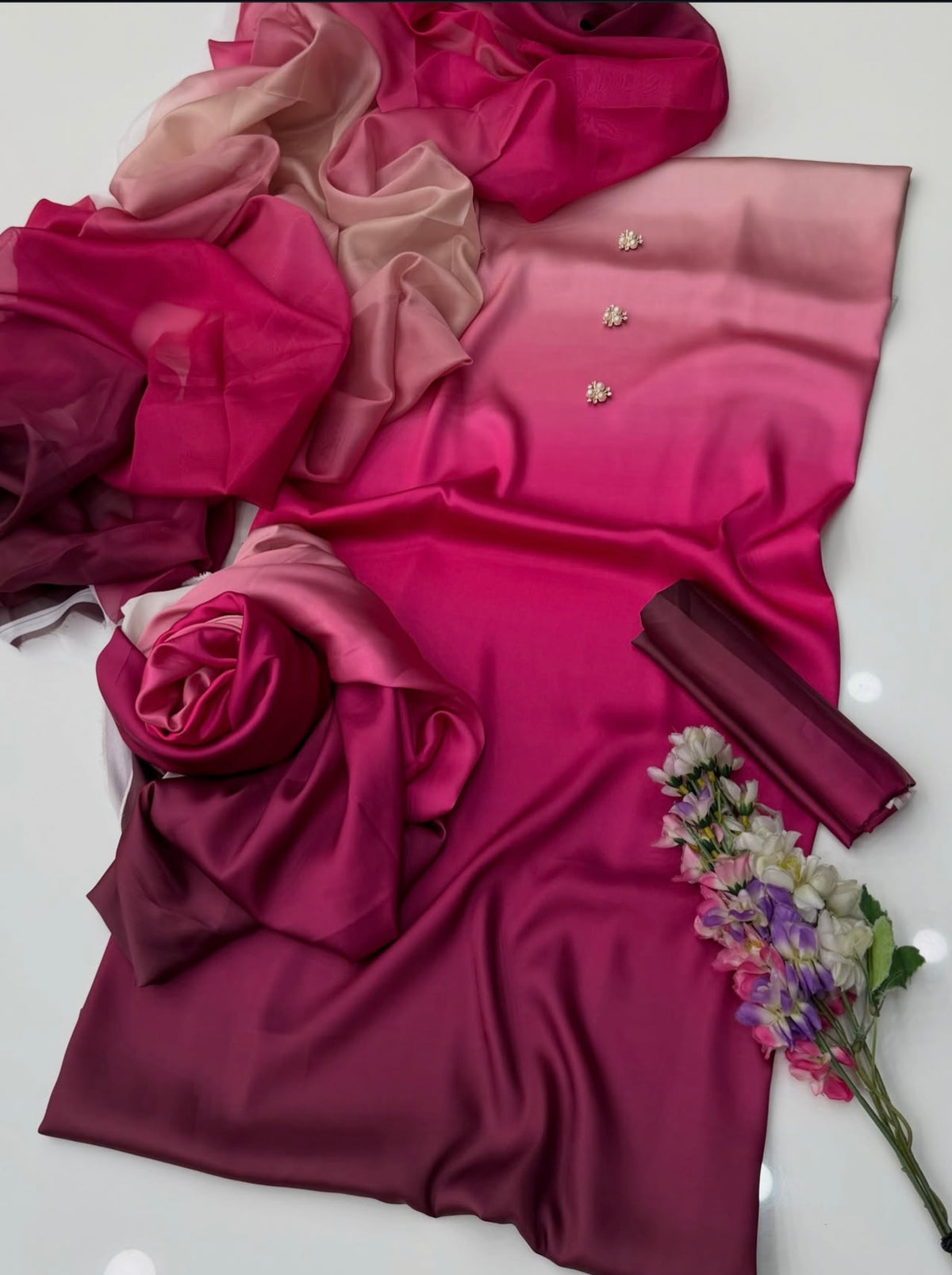 Digital Printed Silk 3pc