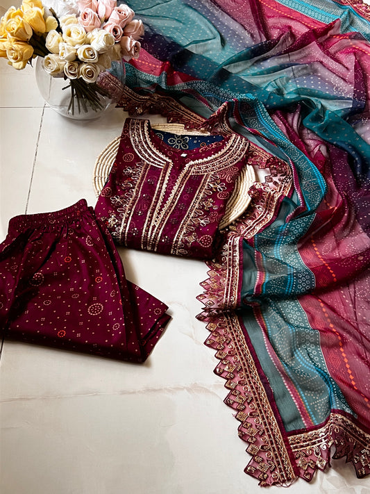 Ready-To-Wear Lawn 3pc Embroidered