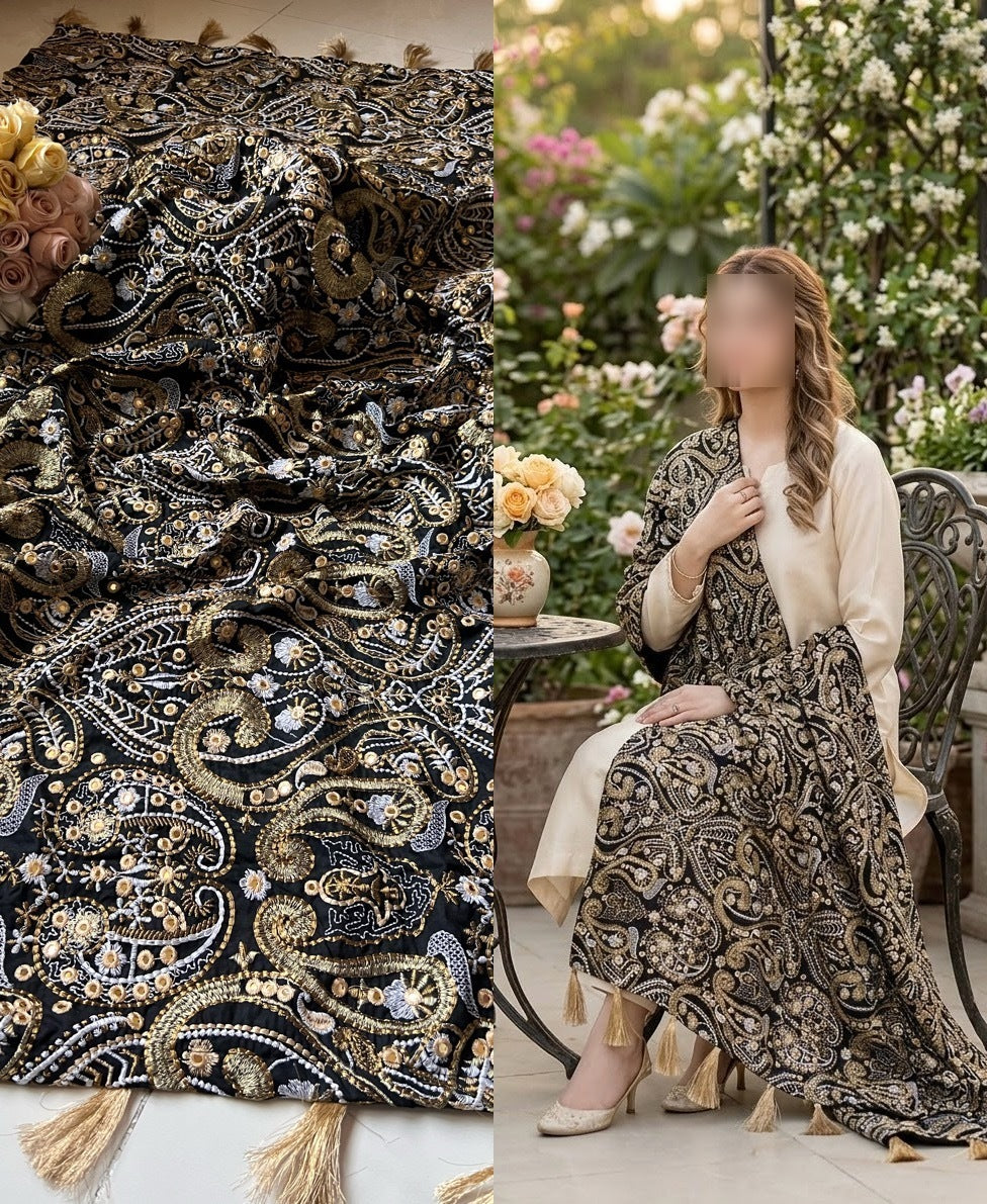 Fabricity Signature Luxury Winter Khaddar Shawl