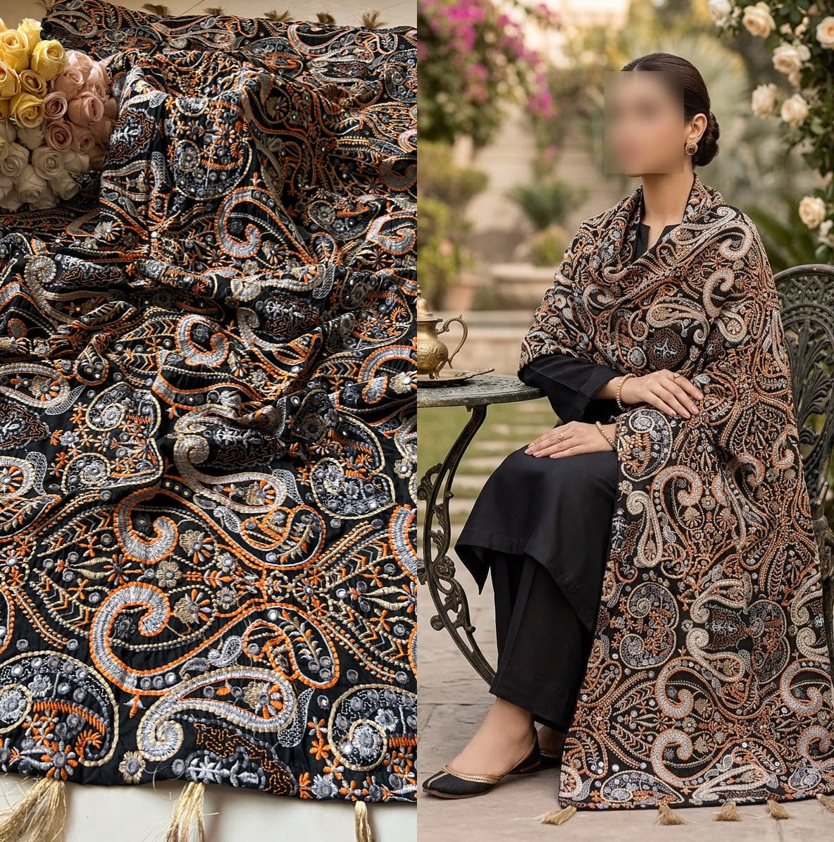 Fabricity Signature Luxury Winter Khaddar Shawl