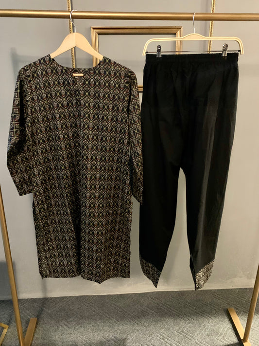 Farshi Style Ready-To-Wear Lawn 2pc Printed