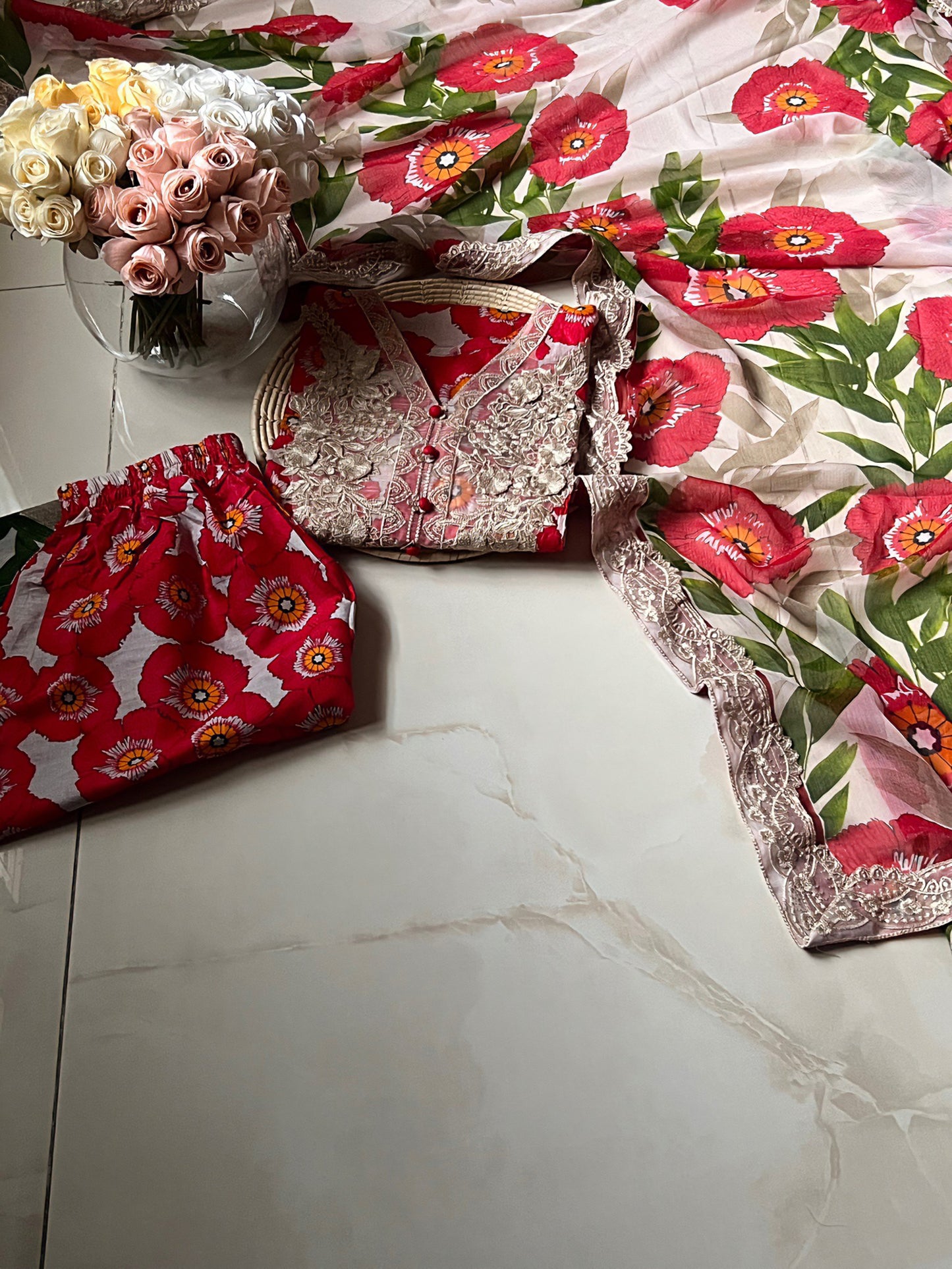 Ready-To-Wear Lawn 3pc Embroidered