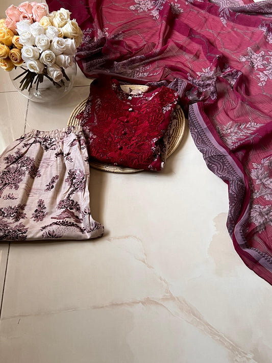 Ready-To-Wear Lawn 3pc Embroidered