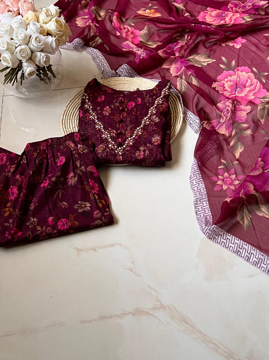 Ready-To-Wear Lawn 3pc Embroidered