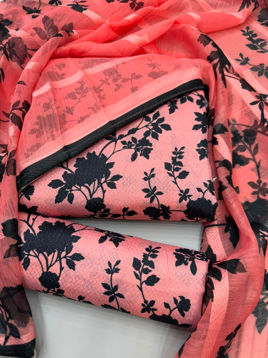Digital Printed Jacquard 3pc