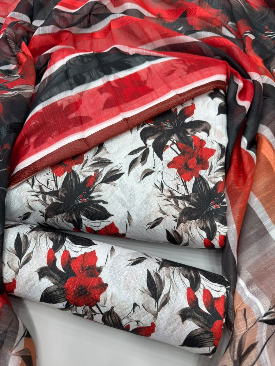 Digital Printed Jacquard 3pc