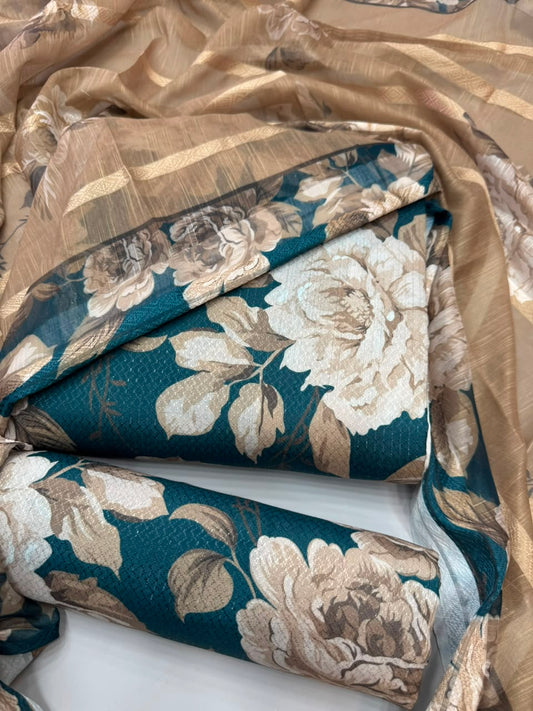 Digital Printed Jacquard 3pc