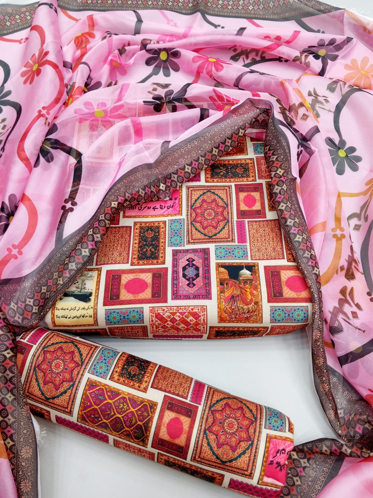 Digital Printed Swiss Lawn 3pc