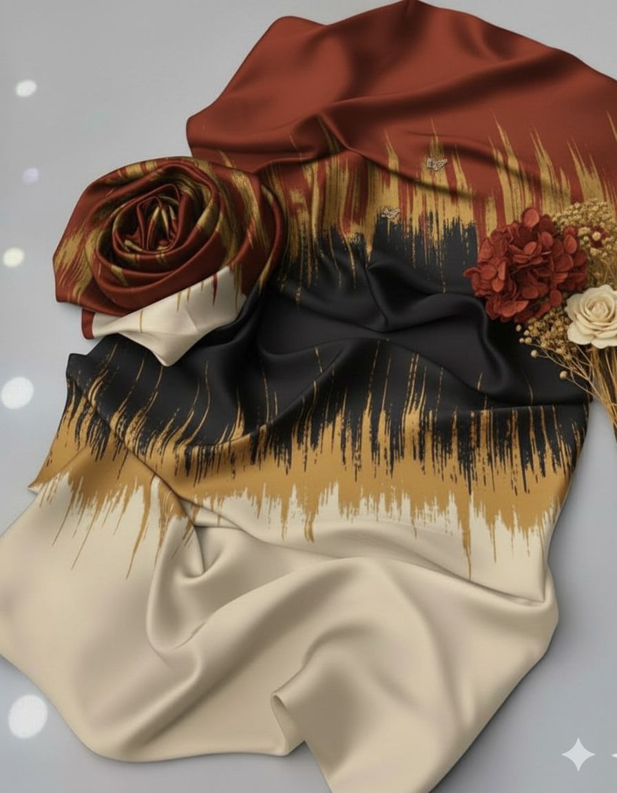 Digital Printed Silk 3pc