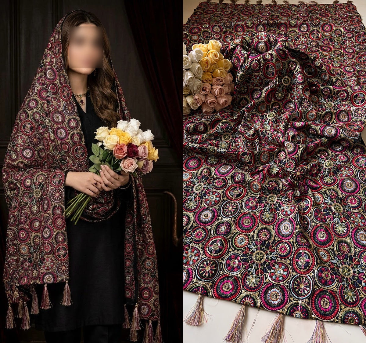 Fabricity Signature Luxury Winter Khaddar Shawl