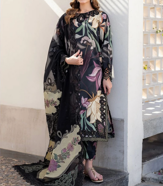 Digital Printed Silk 3pc