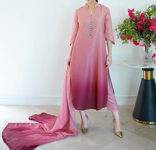 Digital Printed Silk 3pc