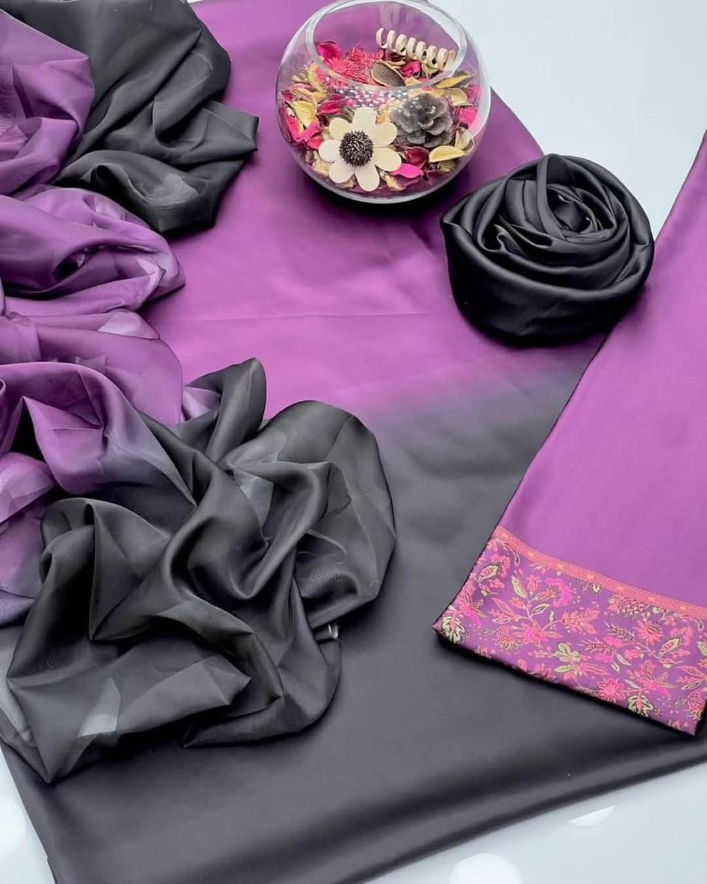 Digital Printed Silk 3pc