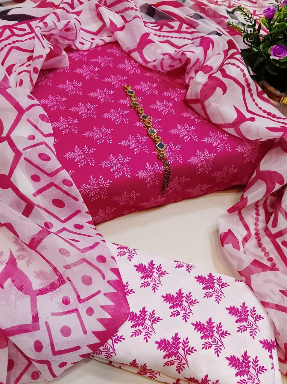 Digital Printed Swiss Lawn 3pc