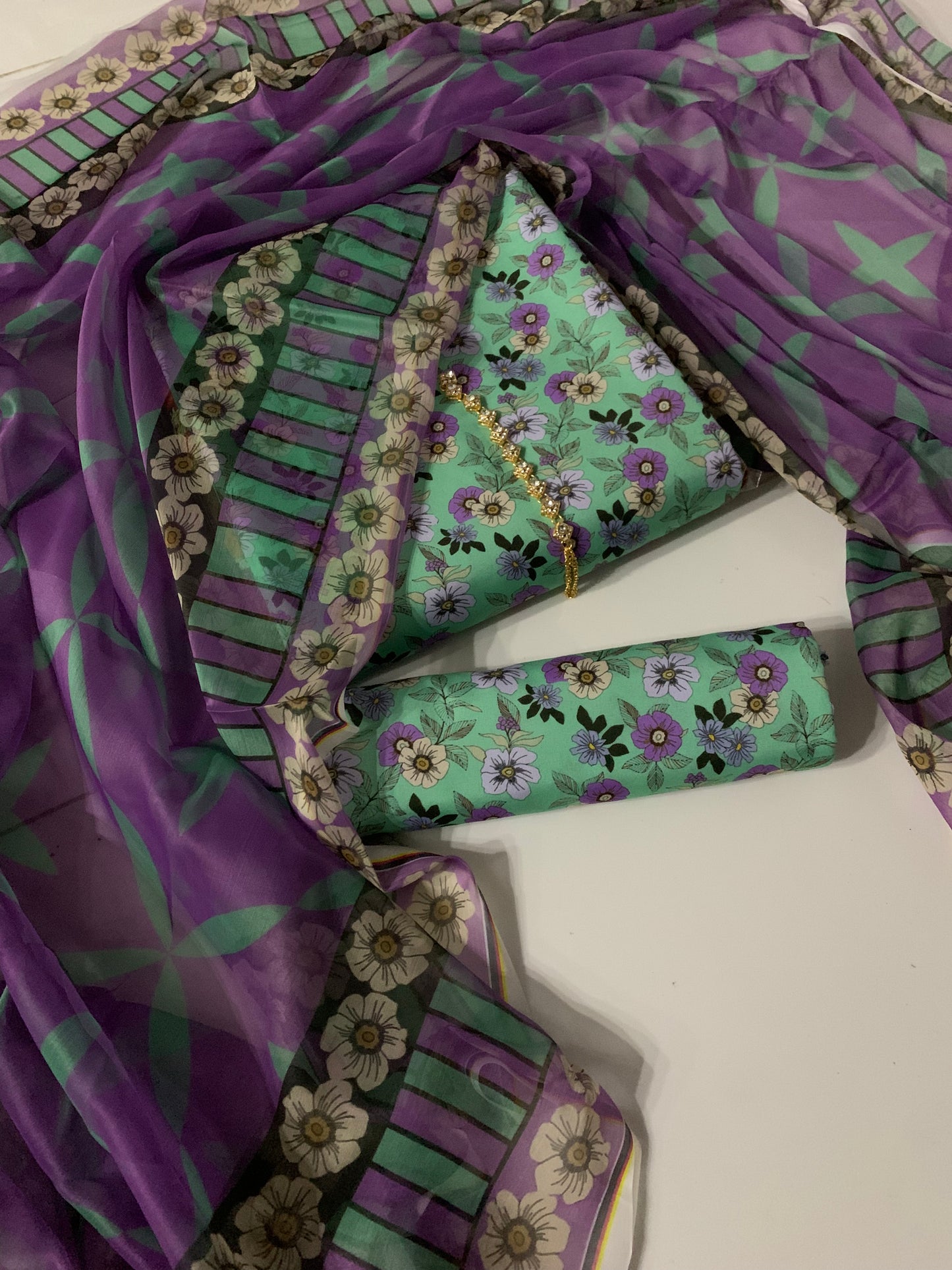Digital Printed Swiss Lawn 3pc
