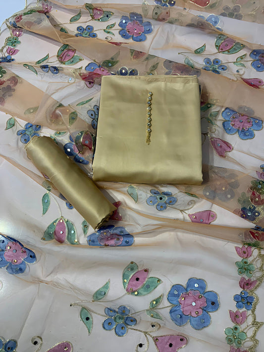 Luxury Shamooz Silk 3pc Dress