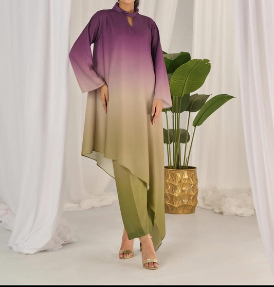 Digital Printed Silk 3pc