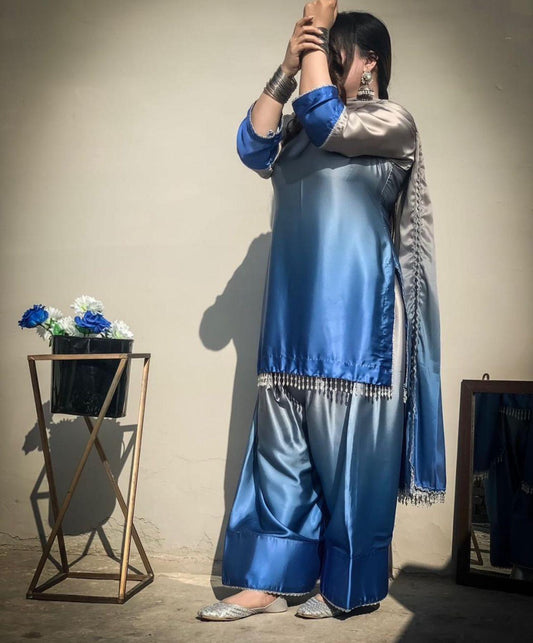 Digital Printed Silk 3pc