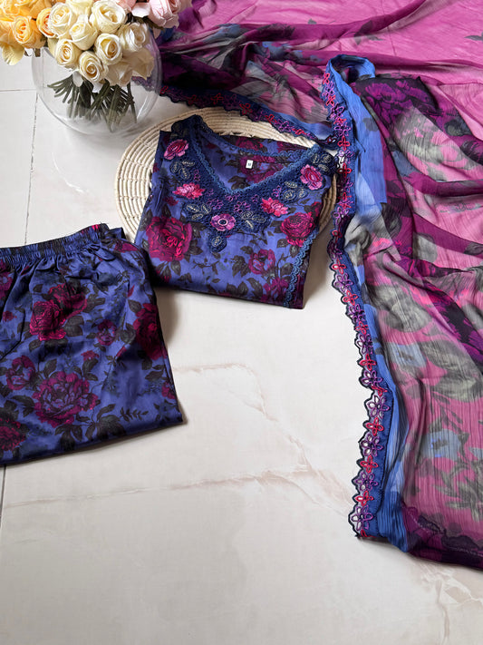 Ready-To-Wear Lawn 3pc Embroidered