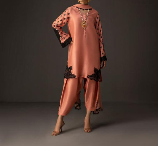 Digital Printed Silk 3pc