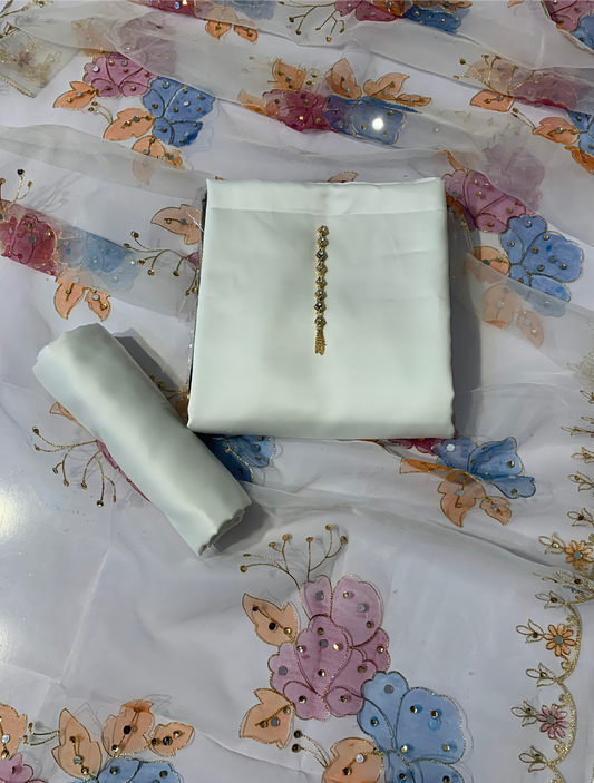 Luxury Shamooz Silk 3pc Dress