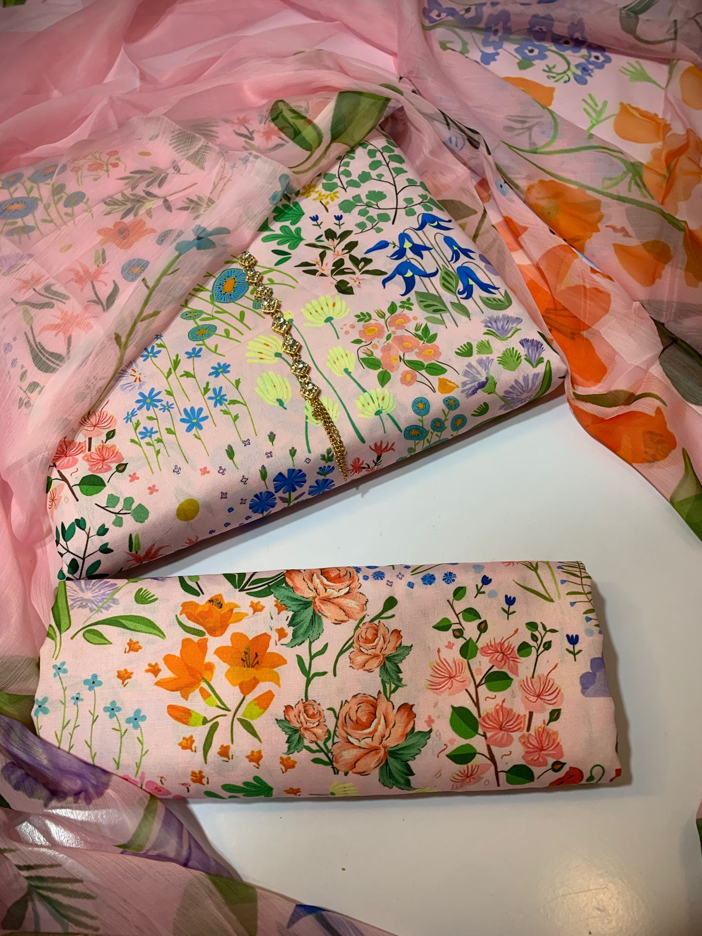 Digital Printed Swiss Lawn 3pc