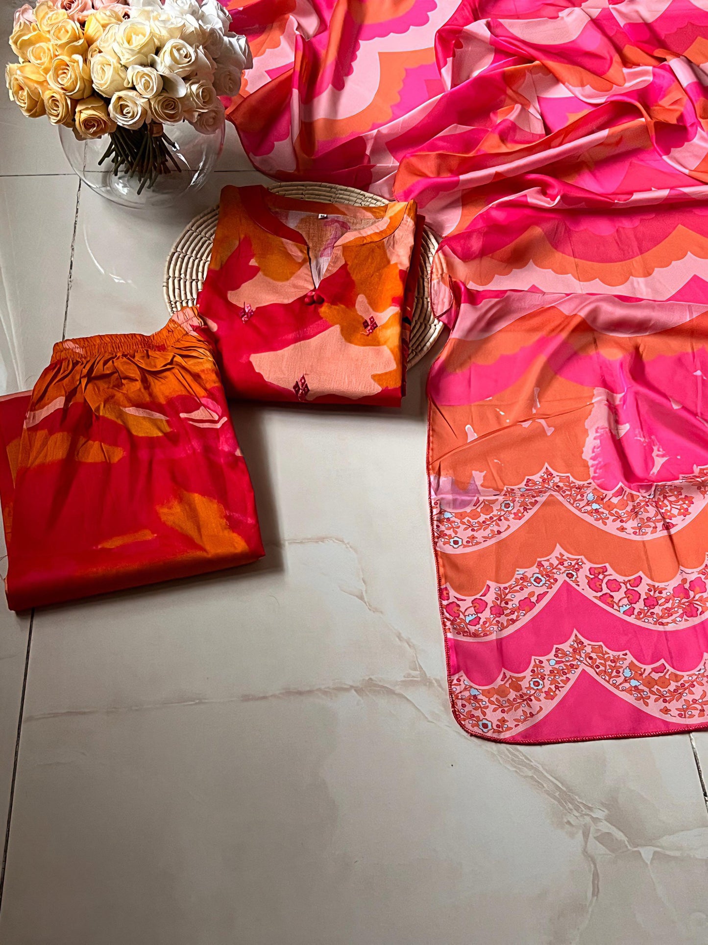 Ready-To-Wear Lawn 3pc Embroidered