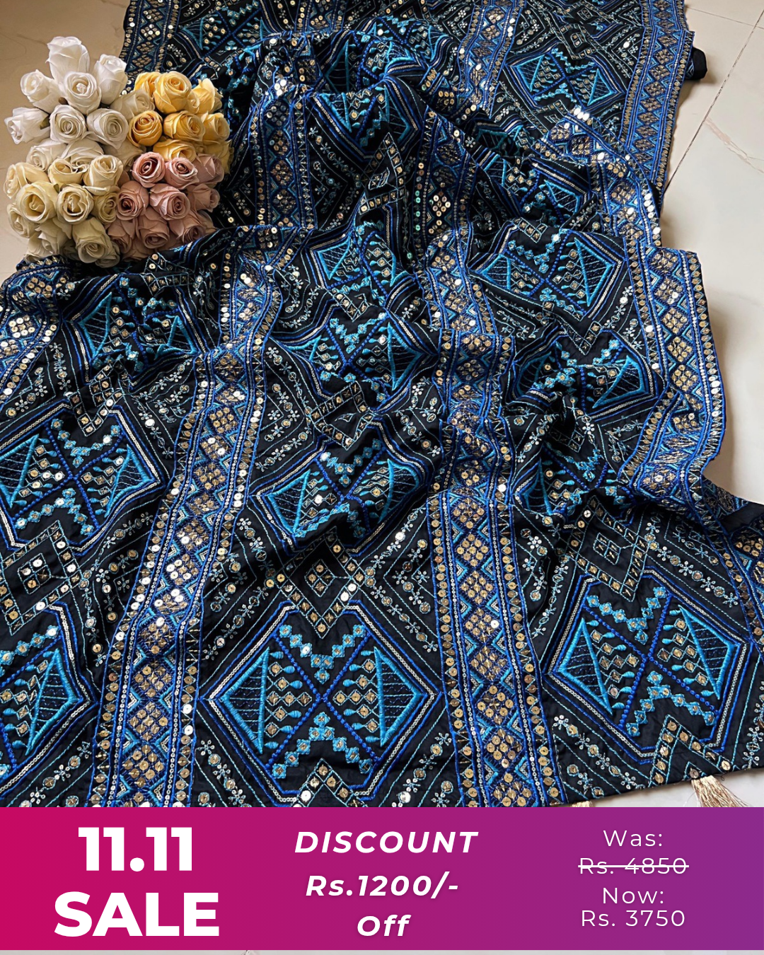 Fabricity Signature Luxury Winter Khaddar Shawl