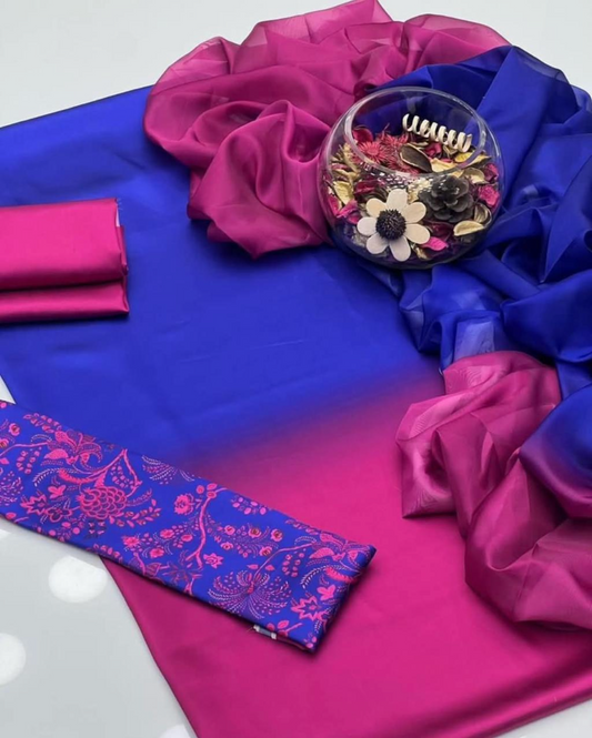 Digital Printed Silk 3pc