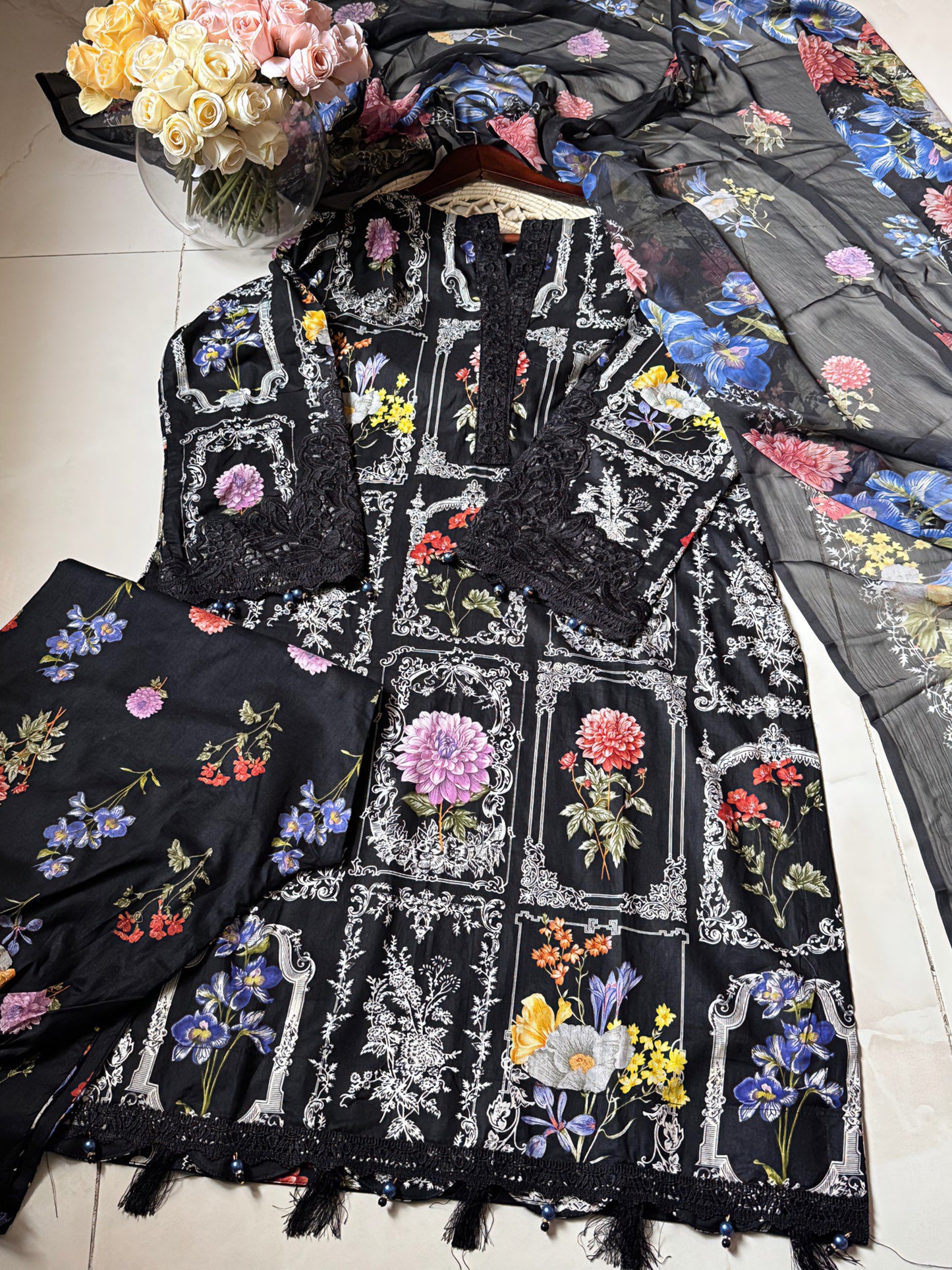 Ready-To-Wear Lawn 3pc Embroidered