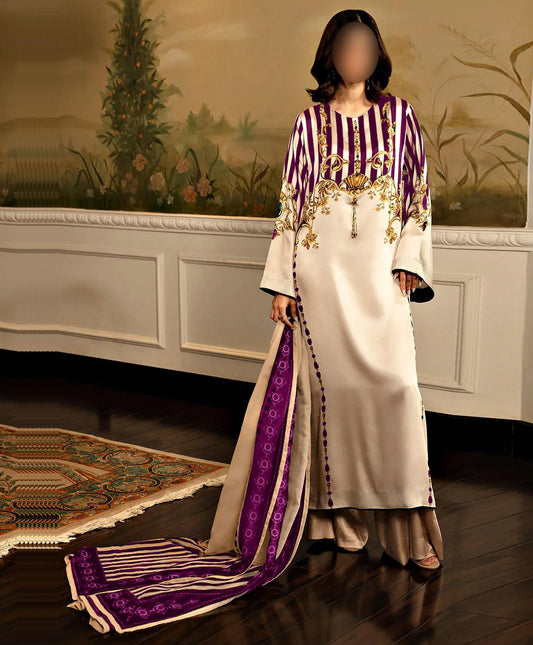 Digital Printed Silk 3pc