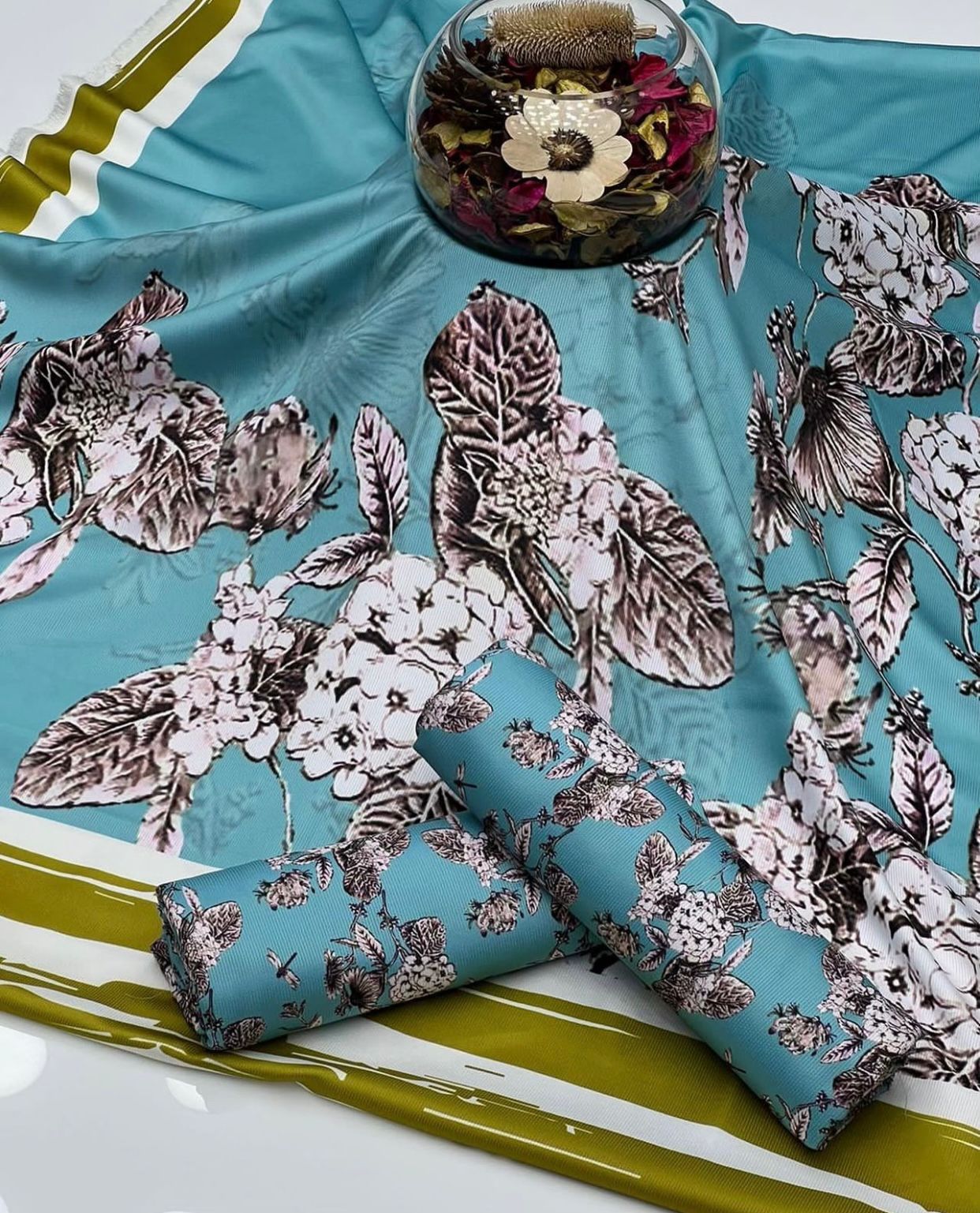 Digital Printed Silk 3pc