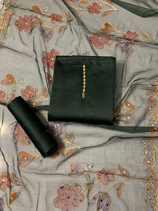 Luxury Shamooz Silk 3pc Dress