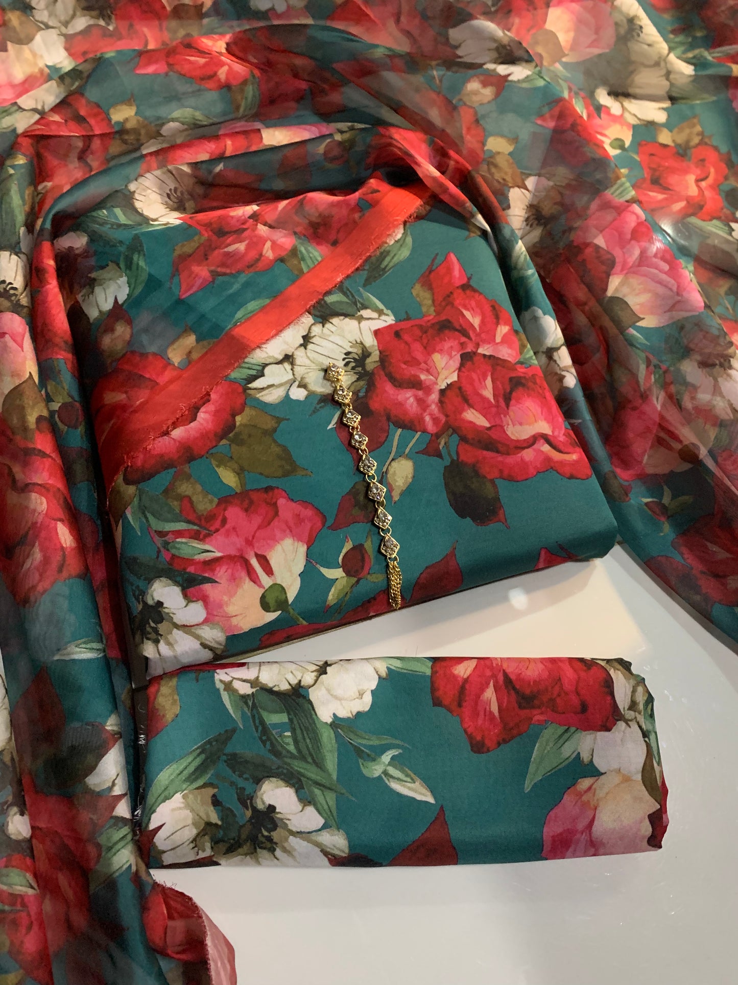 Digital Printed Swiss Lawn 3pc