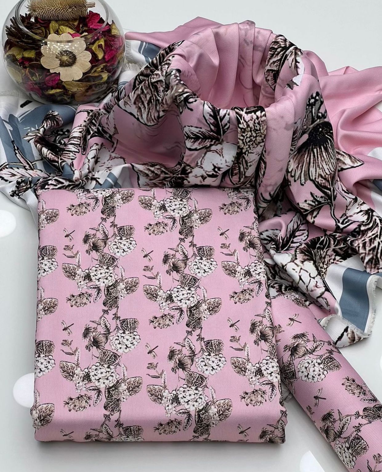 Digital Printed Silk 3pc