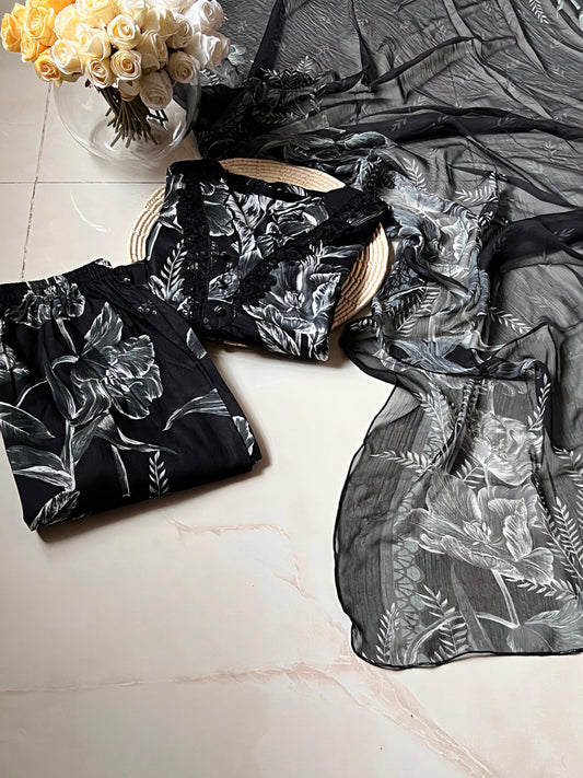 Ready-To-Wear Lawn 3pc Embroidered