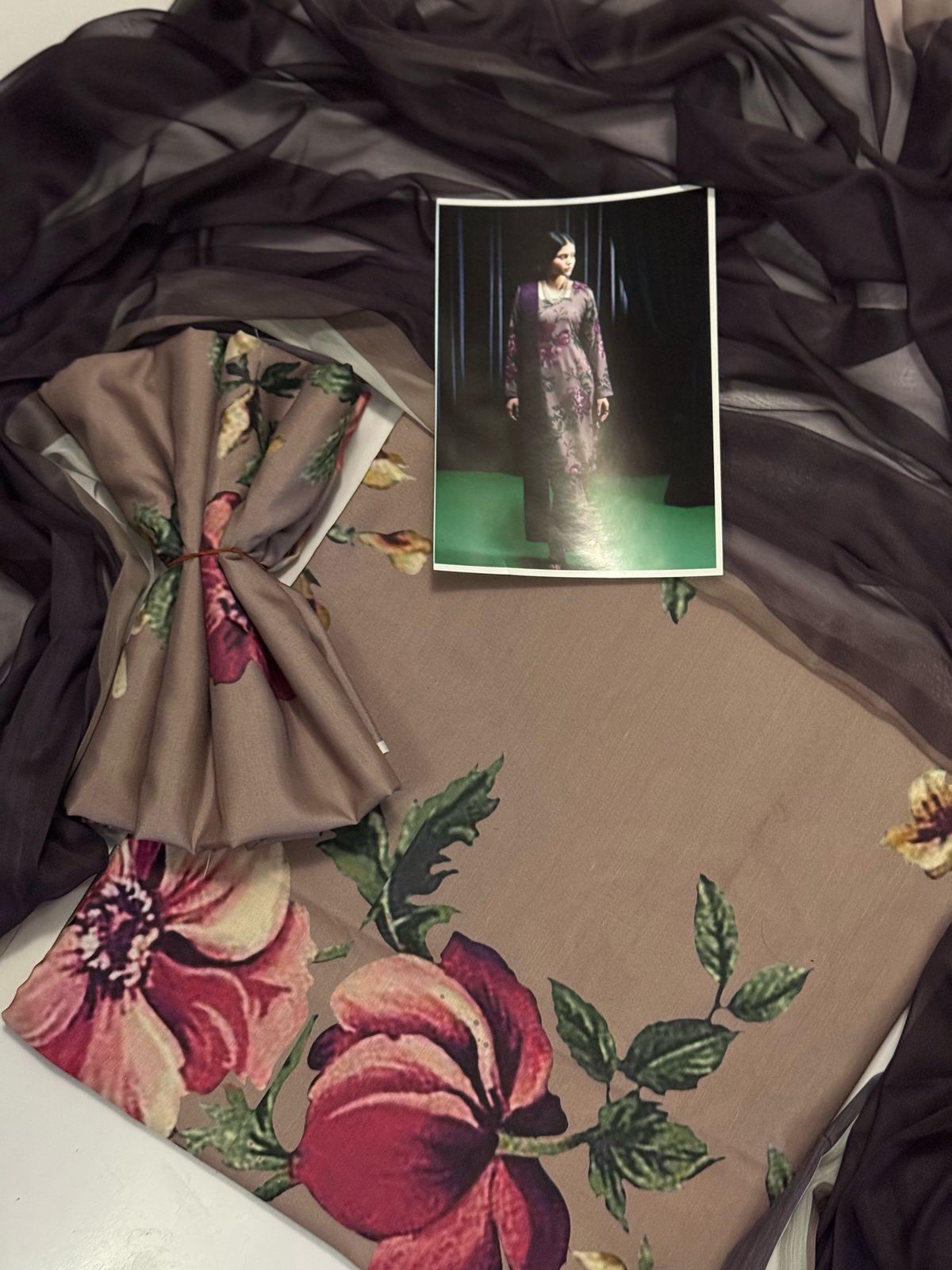 Digital Printed Swiss Lawn 3pc