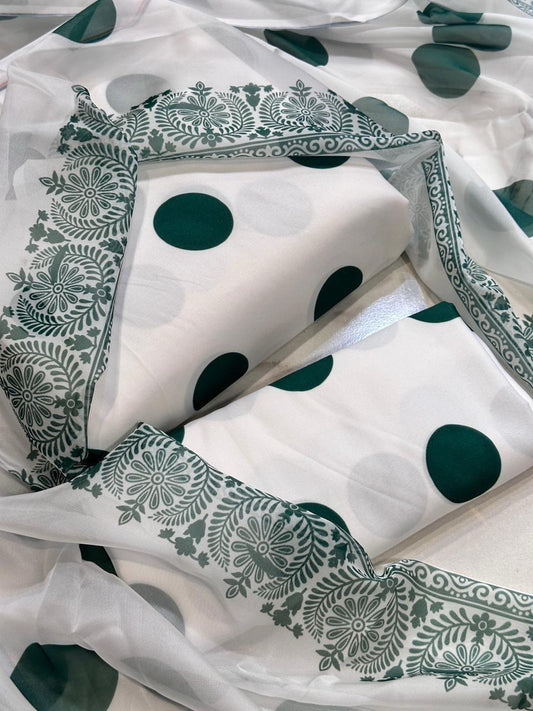 Digital Printed Swiss Lawn 3pc