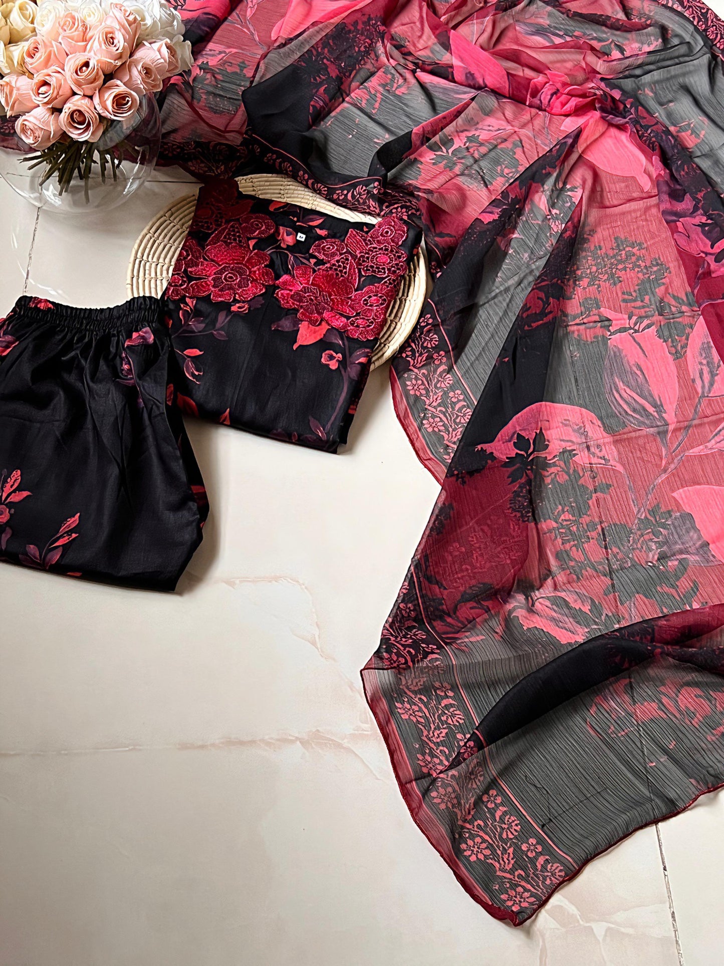 Ready-To-Wear Lawn 3pc Embroidered