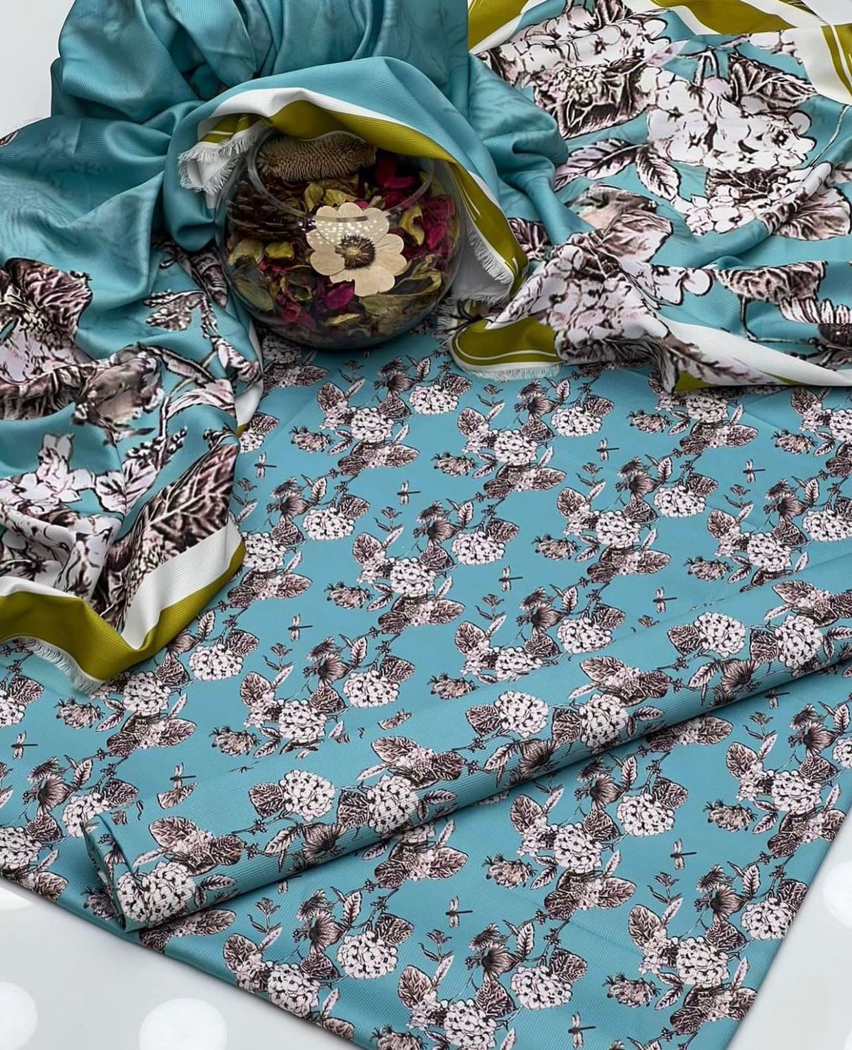 Digital Printed Silk 3pc