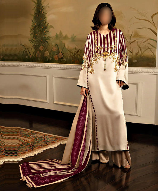 Digital Printed Silk 3pc